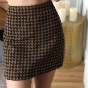 The Limited Brown Patterned skirt